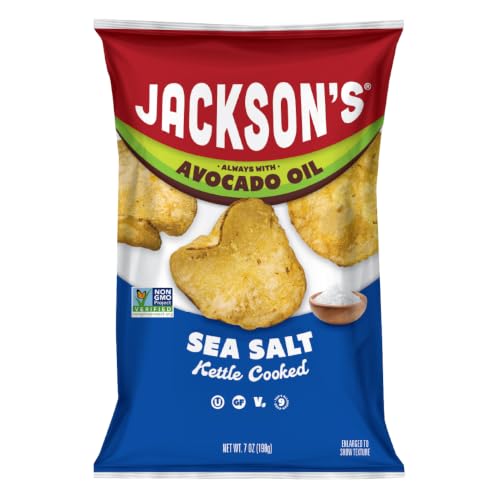 Jackson's Classic Potato Chips Variety Pack, Avocado Oil (1.5oz, 10ct)|B0F2JGF18T
