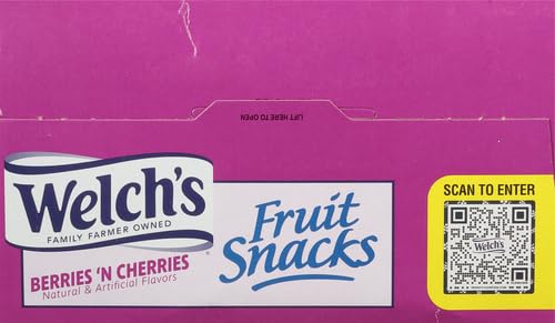 Welch's Fruit Snacks - Mixed Fruit Box - Kids Snacks - 0.8 Oz - 40 Pack