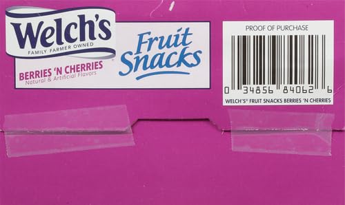 Welch's Fruit Snacks - Mixed Fruit Box - Kids Snacks - 0.8 Oz - 40 Pack