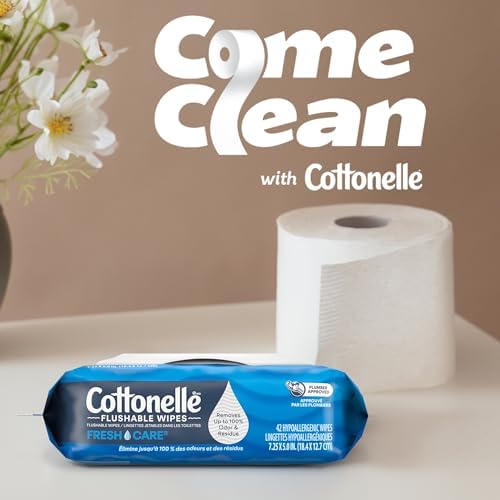 Cottonelle Ultra Clean Toilet Paper, 24 Family Mega Rolls=132 Regular Rolls|B0CM4NXMV2