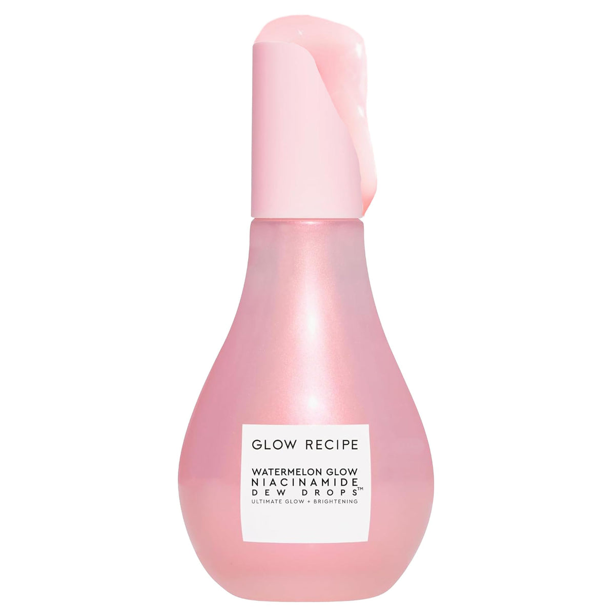 Glow Recipe Watermelon Niacinamide Dew Drops, Korean Niacinamide Serum Drops, Hydrating Face Serum + Primer & Liquid Highlighter, Hyaluronic Acid, Dewy Glow (40ml)