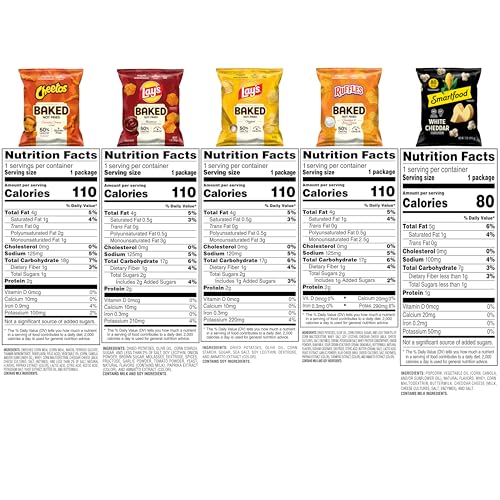 Frito-Lay Baked & Popped Mix Variety Pack, (Pack of 40)|B073S4TP58