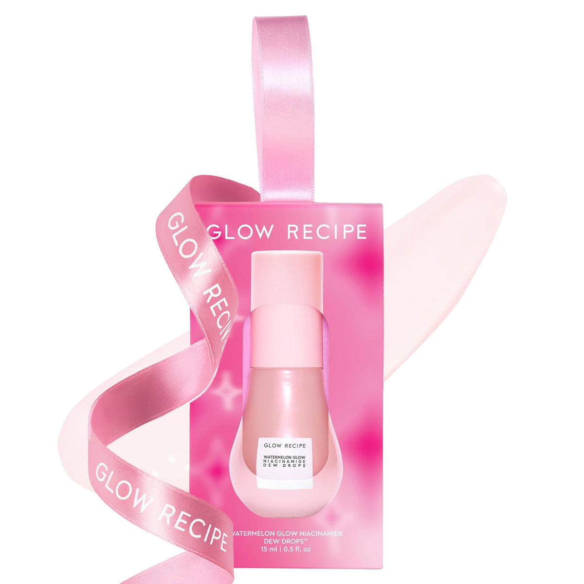 Glow Recipe Watermelon Niacinamide Dew Drops, Korean Niacinamide Serum Drops, Hydrating Face Serum + Primer & Liquid Highlighter, Hyaluronic Acid, Dewy Glow (40ml)