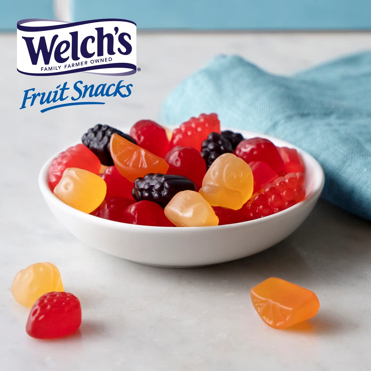 Welch's Fruit Snacks - Mixed Fruit Box - Kids Snacks - 0.8 Oz - 40 Pack