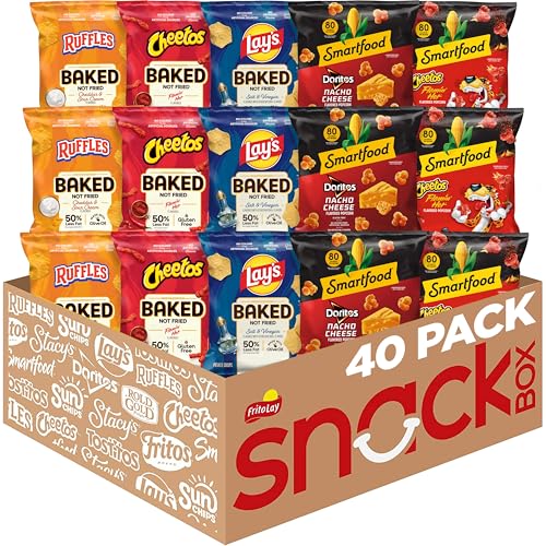 Frito-Lay Baked & Popped Mix Variety Pack, (Pack of 40)|B073S4TP58
