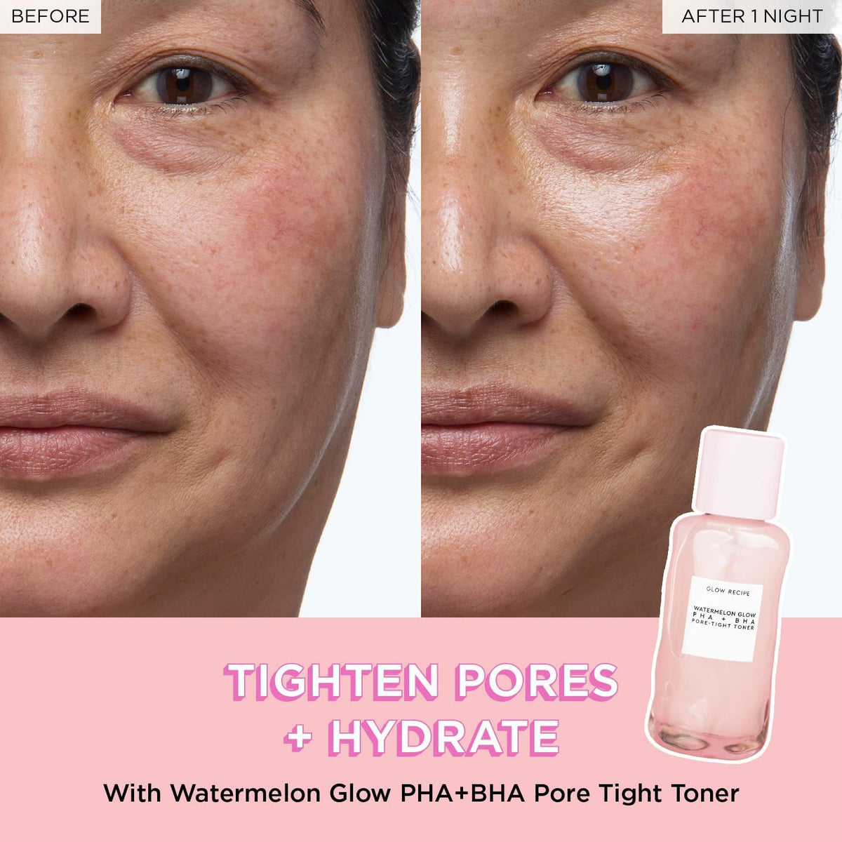 Glow Recipe Watermelon Niacinamide Dew Drops, Korean Niacinamide Serum Drops, Hydrating Face Serum + Primer & Liquid Highlighter, Hyaluronic Acid, Dewy Glow (40ml)