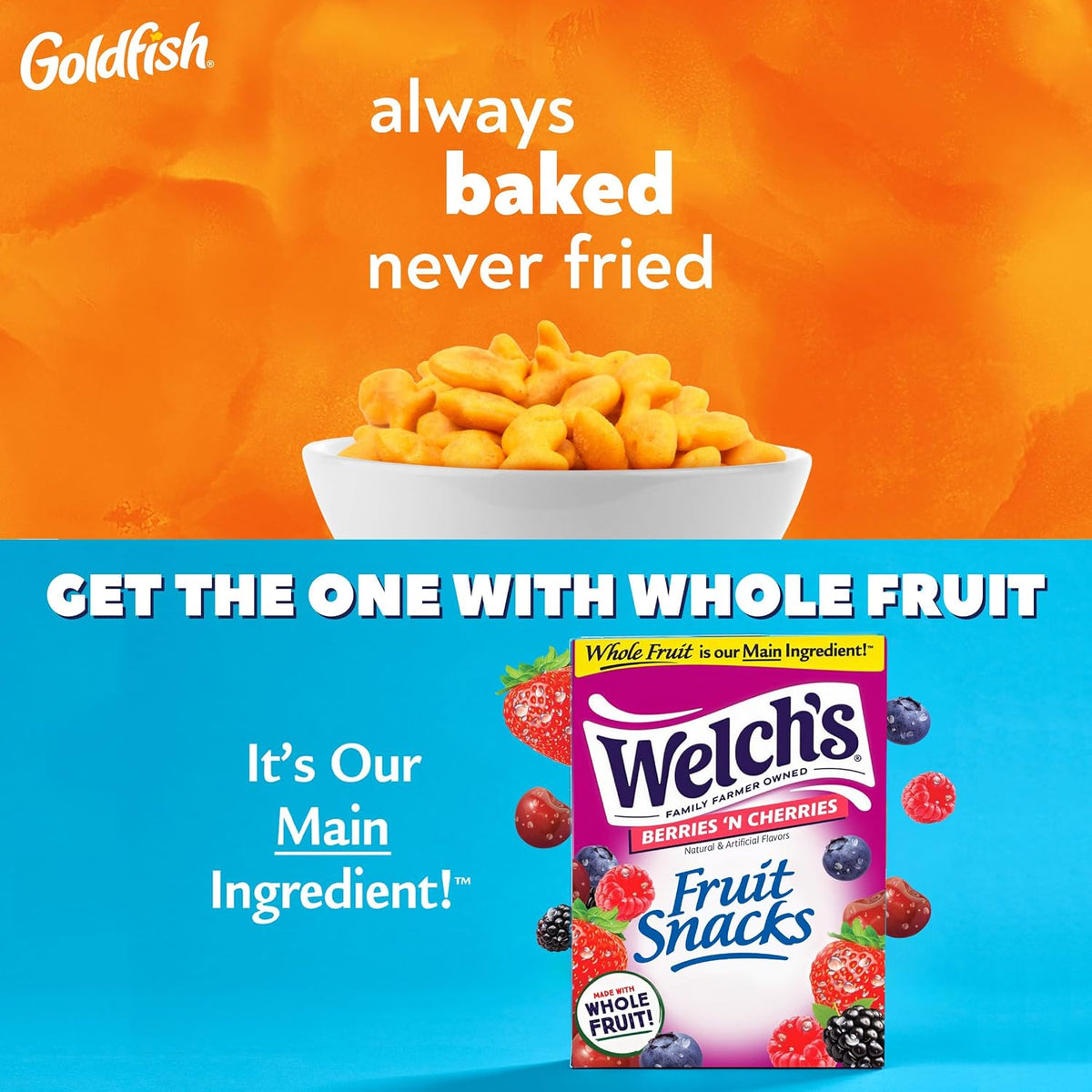 Welch's Fruit Snacks - Mixed Fruit Box - Kids Snacks - 0.8 Oz - 40 Pack