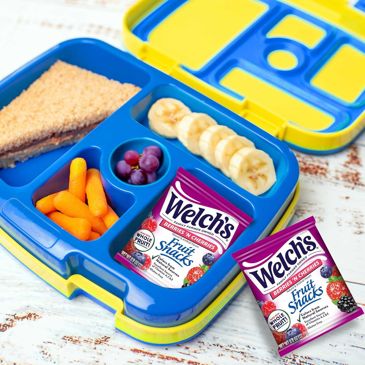 Welch's Fruit Snacks - Mixed Fruit Box - Kids Snacks - 0.8 Oz - 40 Pack