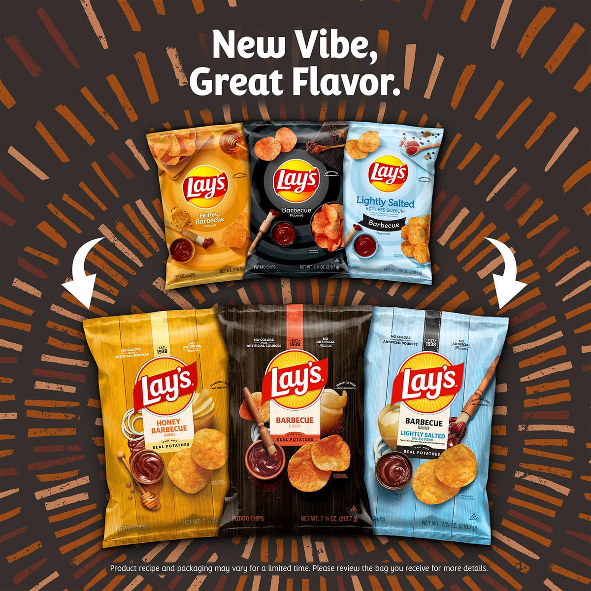 Frito-Lay Ultimate Classic Snacks Package, Variety Assortment of Chips, Cookies, Crackers, & Nuts, 0.56 ounces, (Pack of 40) (Packaging May Vary)