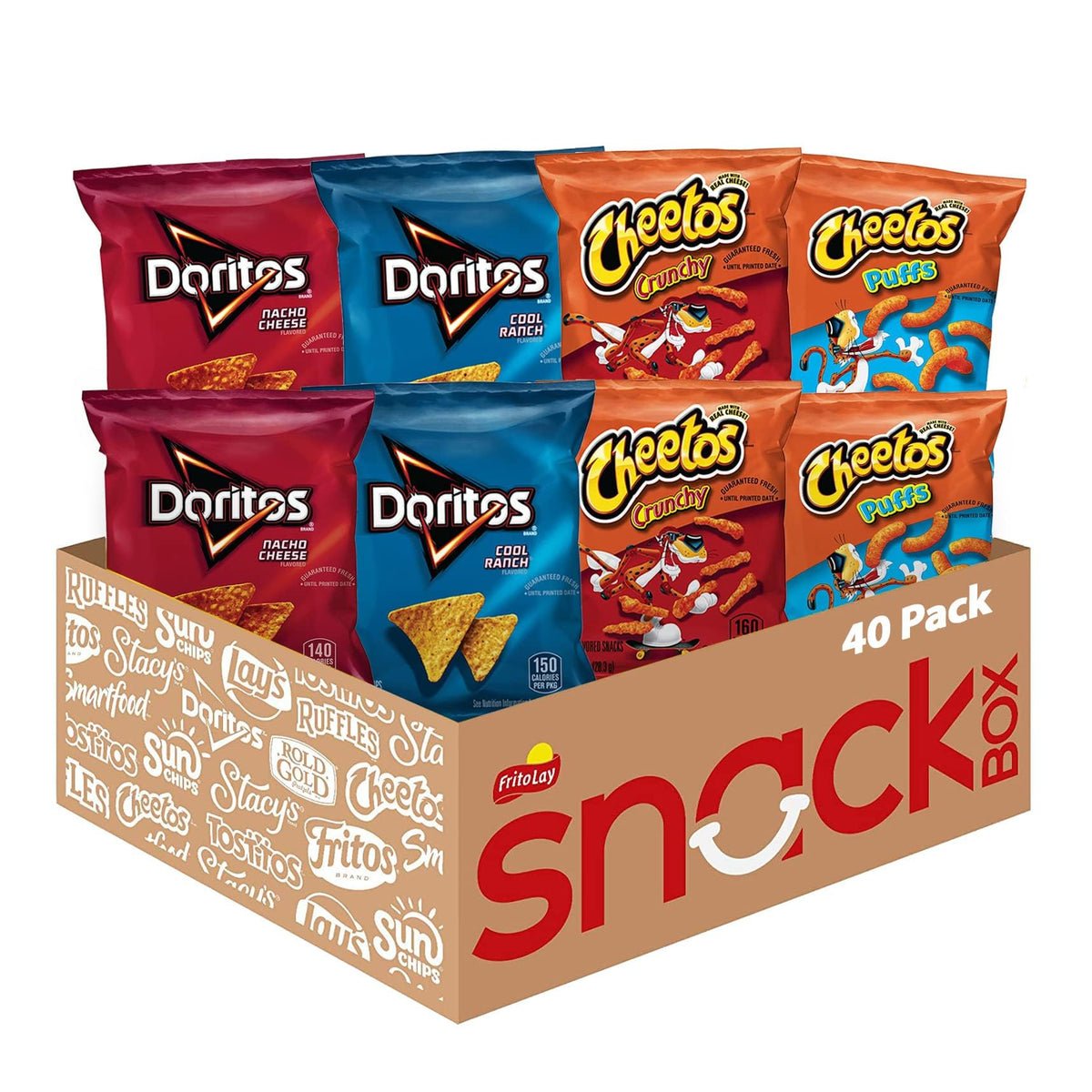 Frito-Lay Fun Times Mix Variety Pack, 40 Count